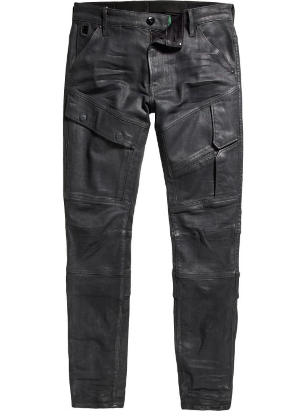 G-Star RAW Airblaze 3D Skinny 40x34 Coated Black Soot Metalloid Utility Jeans